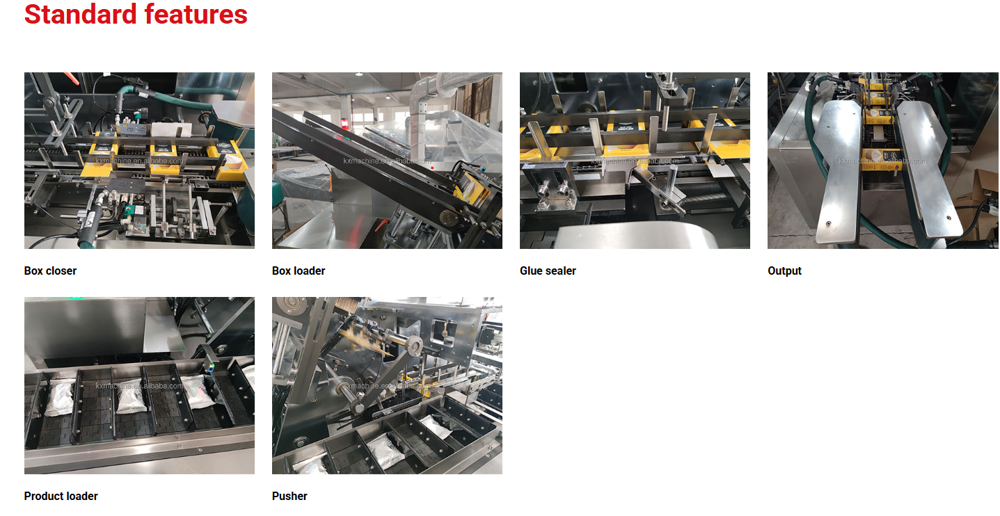 Model:KXZ-130B Automatic Stick Food Cartoning Machine