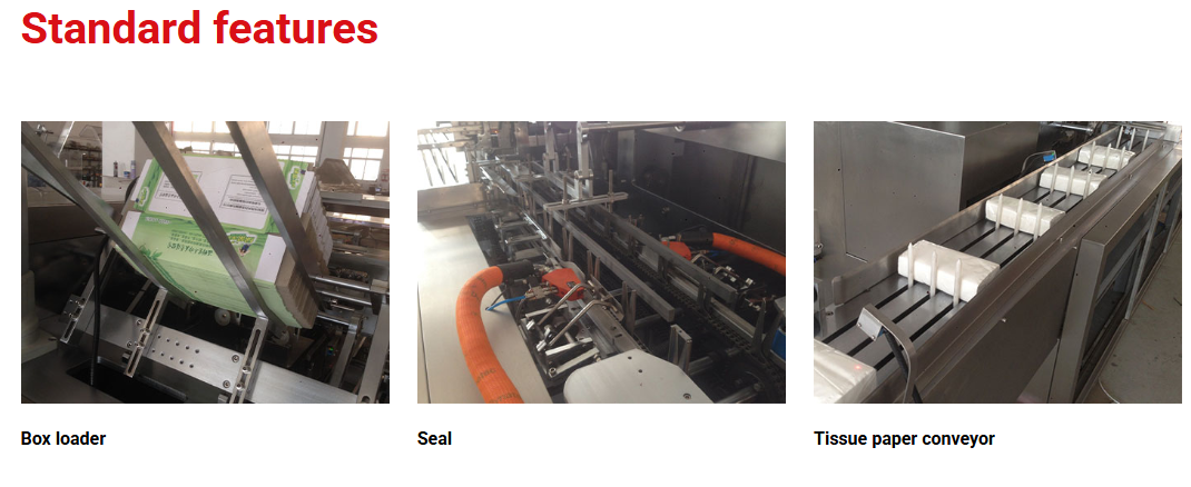 Model:KXZ-130B Automatic Tissue Paper Cartoning Machine