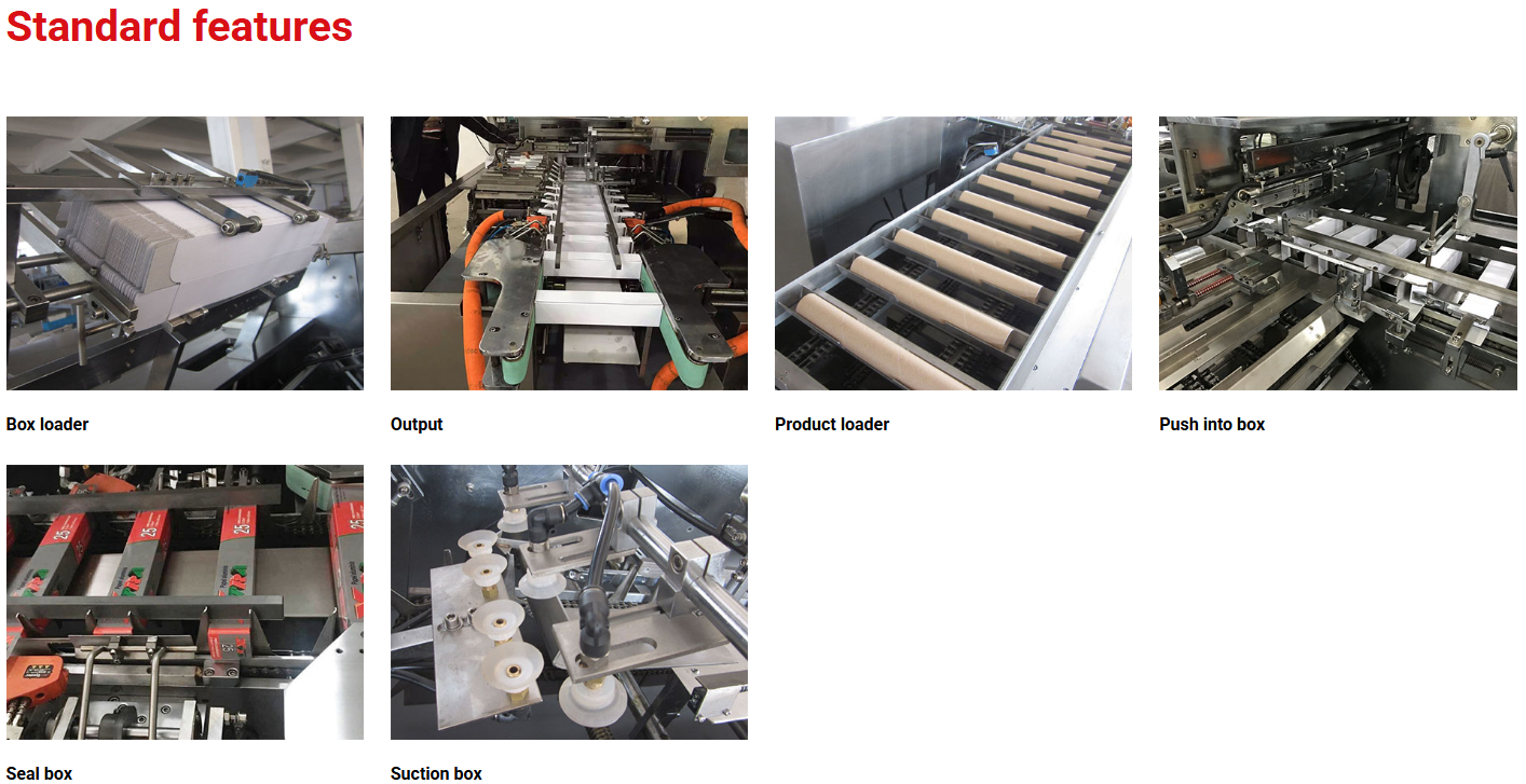 Model:KXZ-450C Automatic Aluminium foil Cartoning Machine