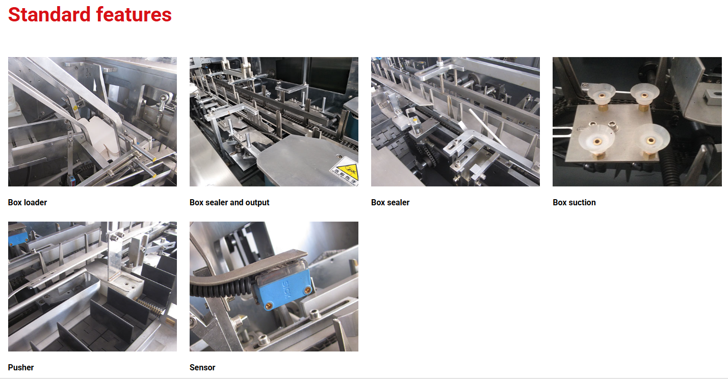 Model:KXZ-100B Automatic Bottle Cartoning Machine