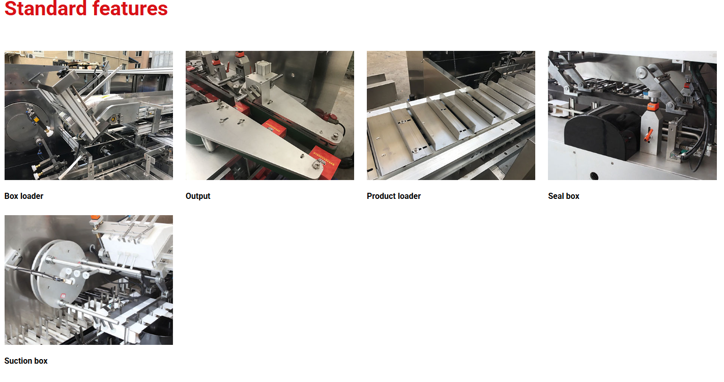 Model:KXZ-280C Automatic High Speed Powder Cartoning Machine