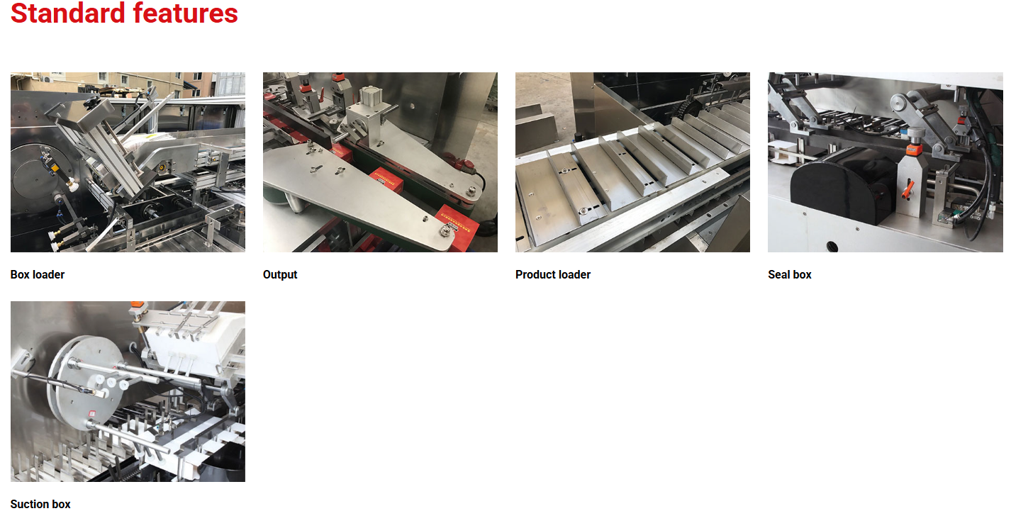 Model:KXZ-280C Automatic High Speed Bottle Cartoning Machine