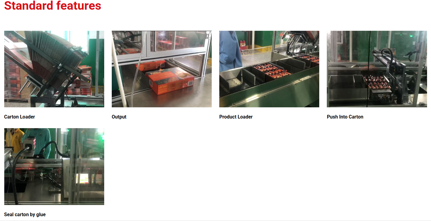 Model:KXZ-400 Master Carton Packaging Machine With Glue Seal