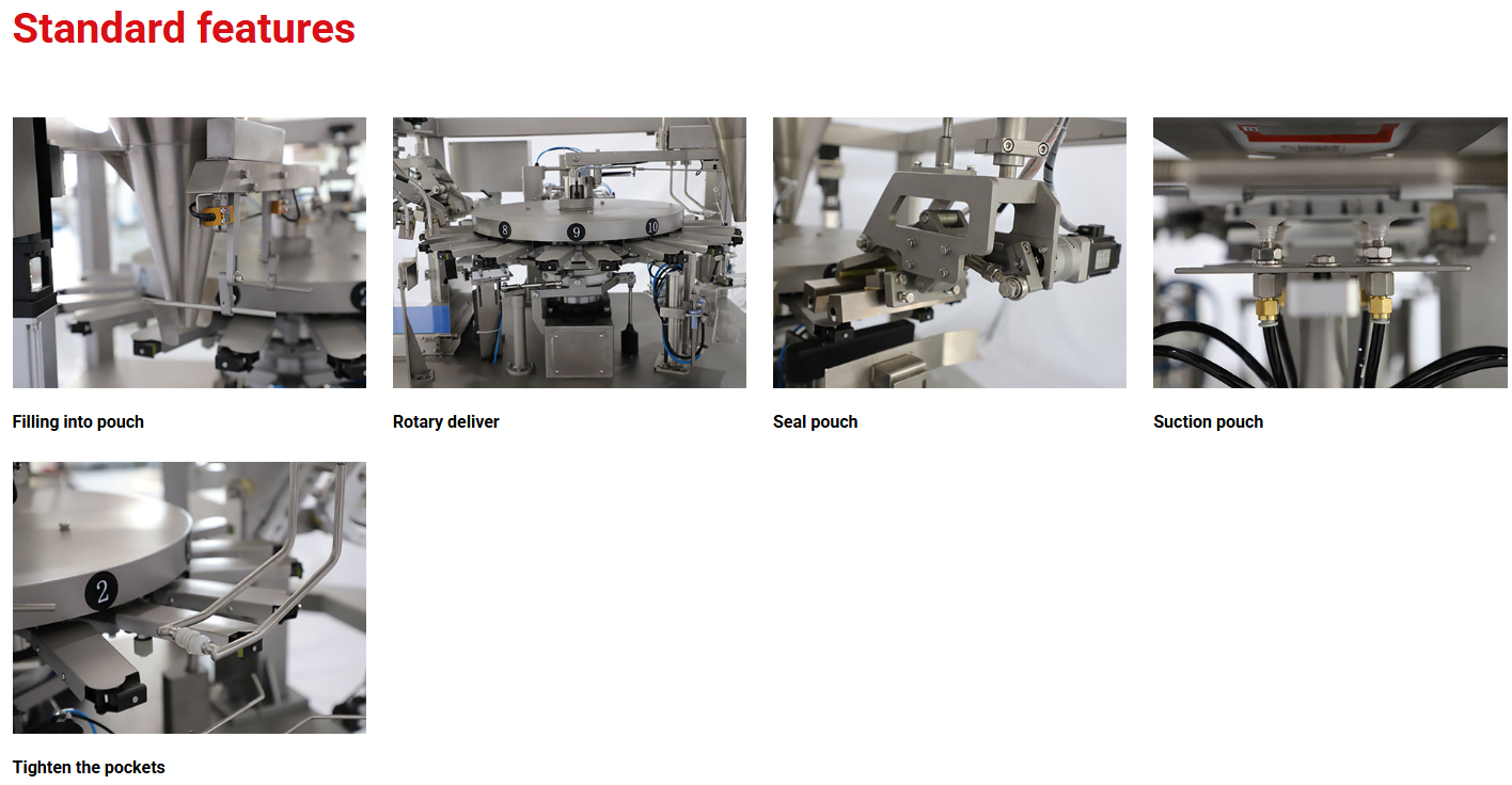 Model:KXS-270(L) Automatic Rotary Premade Pouch Packing Machine