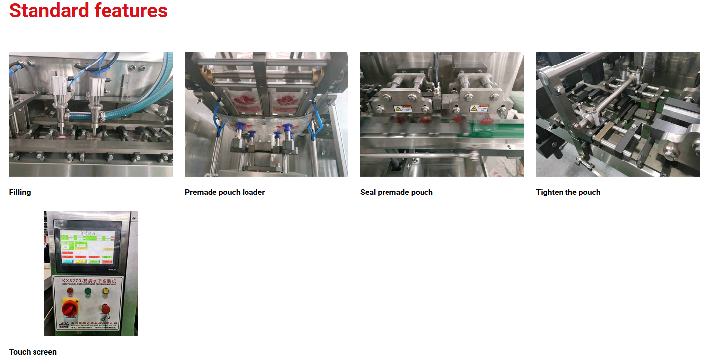 Model:KXS-270(S) Automatic Powder Premade Pouch Packing Machine